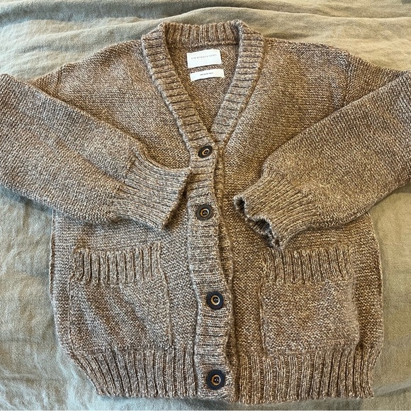 The Knotty Ones Brown Button-Up Cardigan